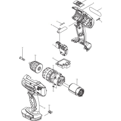 Main Assembly for Makita DHP343Z