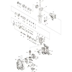 Makita DHR171RMJ Main Assembly