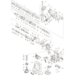 Main Assembly for Makita DHR243RMJV