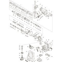 Makita DHR243Z Main Assembly