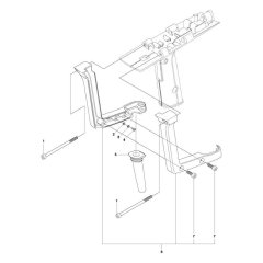 Rear Handle Assembly for DM 230