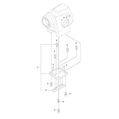 Motor Bracket for Husqvarna DM 400