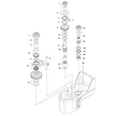 Gearbox Assembly for DM 406 H