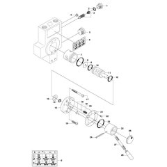 Gear Valve Assembly for DM 406 H