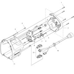 Rear Handle Assembly for DM 700