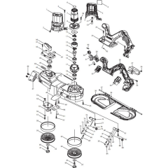 Makita DPB181Z Band Saw Assembly