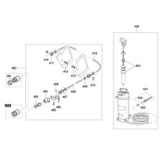 Water Tank Assembly for Makita