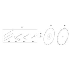 Makita DPC7331 Accessories
