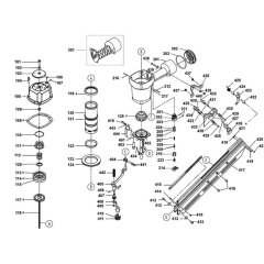Main Assembly for DeWalt Nailers