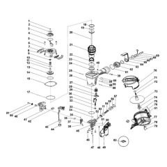 Main Assembly for DeWalt Nailers