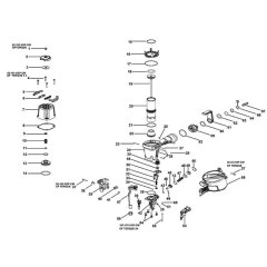 Main Assembly for DeWalt DPN75C