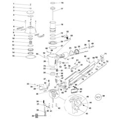 Main Assembly for DeWalt Nailers