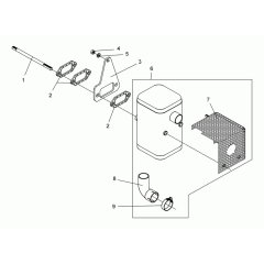 Muffler Assembly for DPS2040
