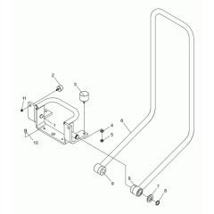 Center Pole Assembly for DPS2040