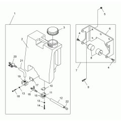 Sprinkler Assembly for DPS2040