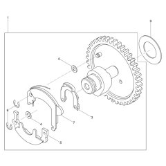 Camshaft Assembly for Wacker DPS2050H