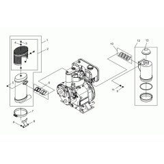 Muffler Assembly for DPS3050
