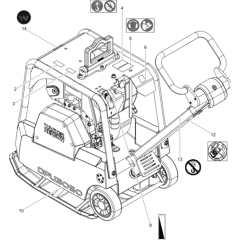 Labels Assembly for Wacker