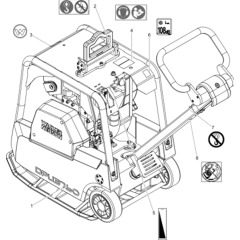 Labels for Wacker DPU3760HTS