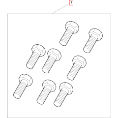 Screws for Wacker DPU4545H