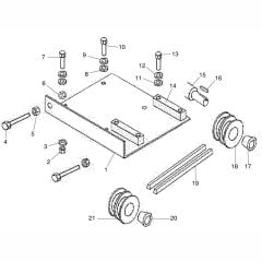 Drive Assembly for Bench Saw