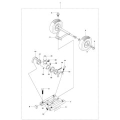 Base Plate for Husqvarna DS 50 AT