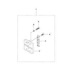 Frame Assembly for Husqvarna DS 50 AT