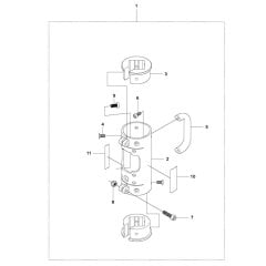 Shredder Case Assembly