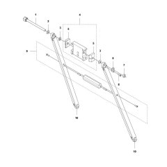 Back Support for Husqvarna DS 900