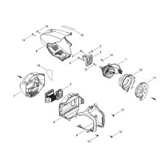 Motor for ECHO Brushcutter
