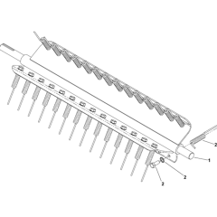 Spring Tine Assembly for DT22