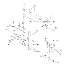 Handle Assembly for Husqvarna