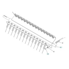 Spring Tine Assembly for Husqvarna