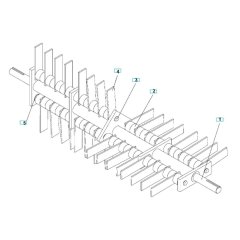 Flail Blade Reel Assembly