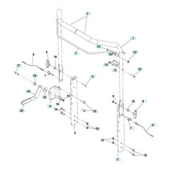 Handle Assembly for DT22HNR