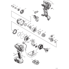 Makita DTD153Z Assembly