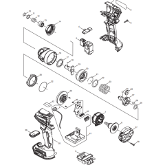 Makita DTD154RTJ Assembly
