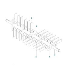 Flail Blade Reel Assembly