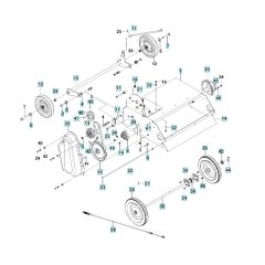 Frame Assembly for DTF226