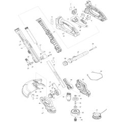 Makita DUR193 Assembly