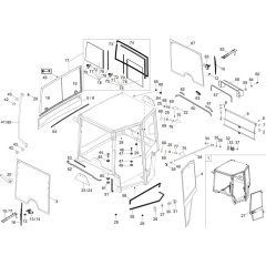 Cabin Assembly for Wacker DV100