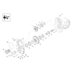 Gearbox Assembly for Wacker DV60-2