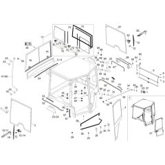 Cabin Assembly for DV60 Dumper