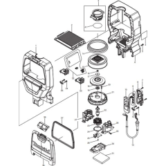 Main Assembly for Makita DVC260Z