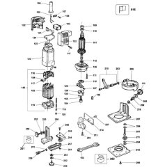 Main Assembly for DeWalt DW670