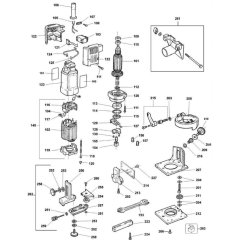 DeWalt DW670 Main Assembly
