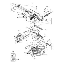 Main Assembly for DeWalt DW017