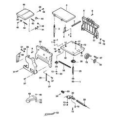Main Assembly for DeWalt DW1163