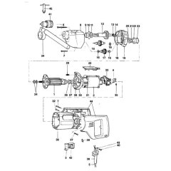Main Assembly for DeWalt DW133