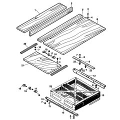 Main Assembly for DeWalt DW1501